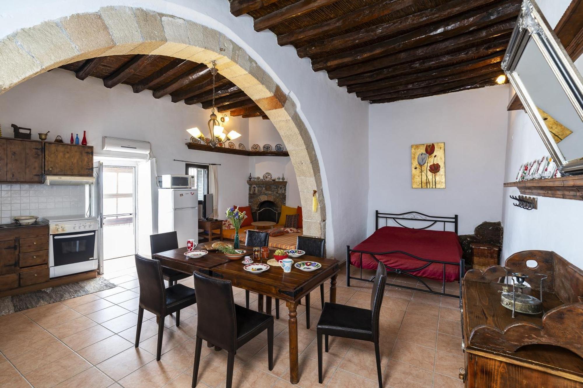 1900s Traditional House In Rhodes Semesterbostad Asklipiion